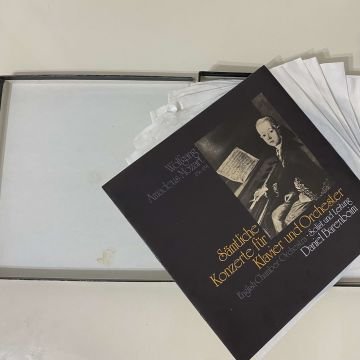 Mozart, English Chamber Orchestra, Daniel Barenboim – Sämtliche Klavierkonzerte (12 LP Kutulu Set)