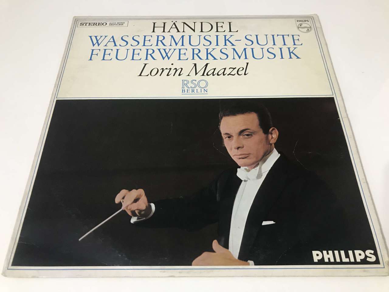 Händel - Lorin Maazel, RSO Berlin ‎– Wassermusik-Suite / Feuerwerksmusik