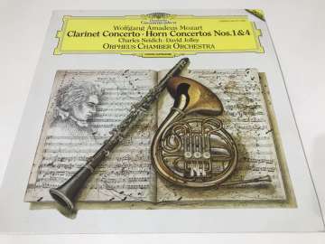 Mozart, Orpheus Chamber Orchestra, David Jolley, Charles Neidich ‎– Clarinet Concerto - Horns Concertos Nos. 1 & 4