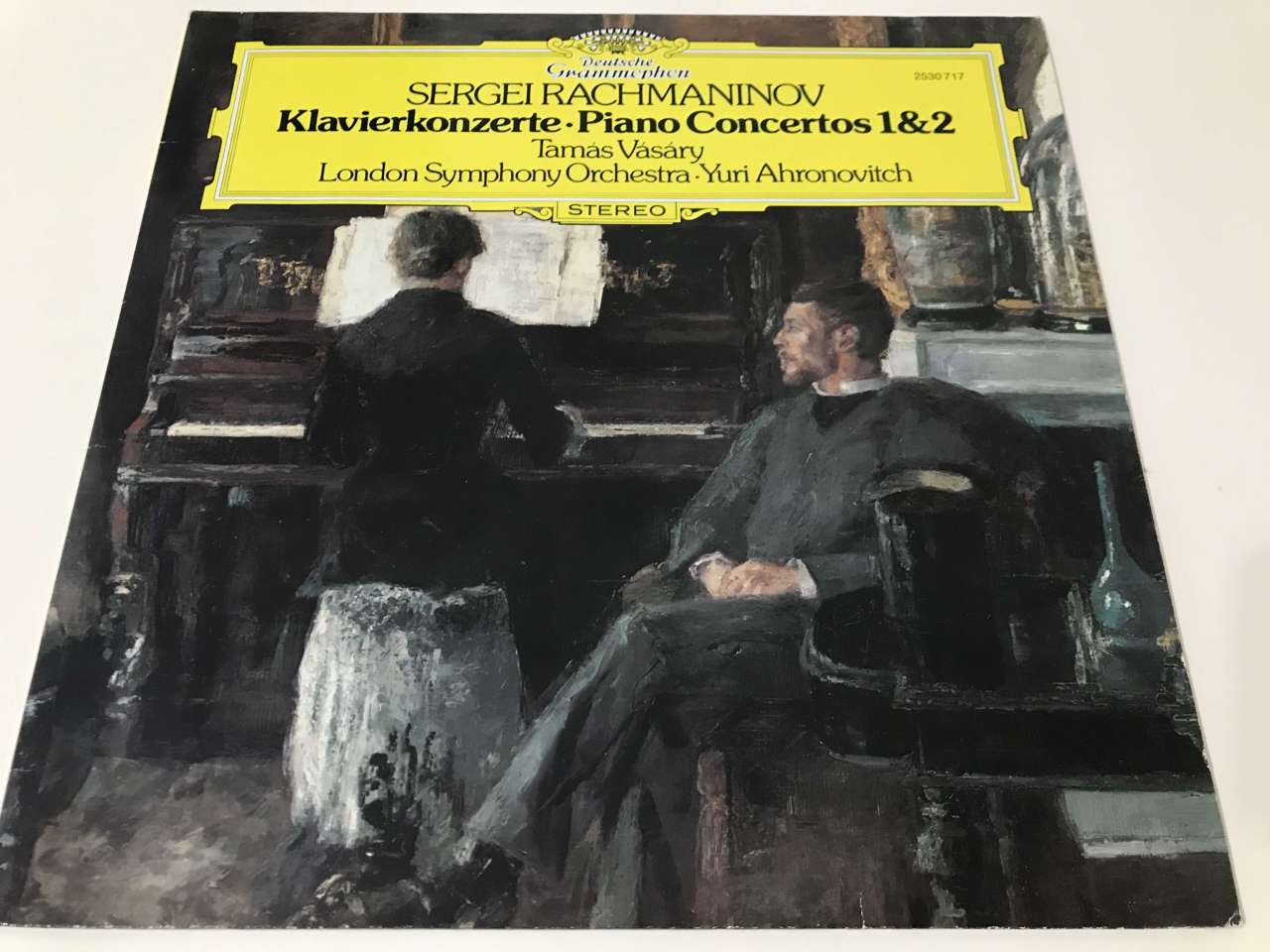 Sergei Rachmaninov, Tamás Vásáry, London Symphony Orchestra, Yuri Ahronovitch – Klavierkonzerte • Piano Concertos 1&2