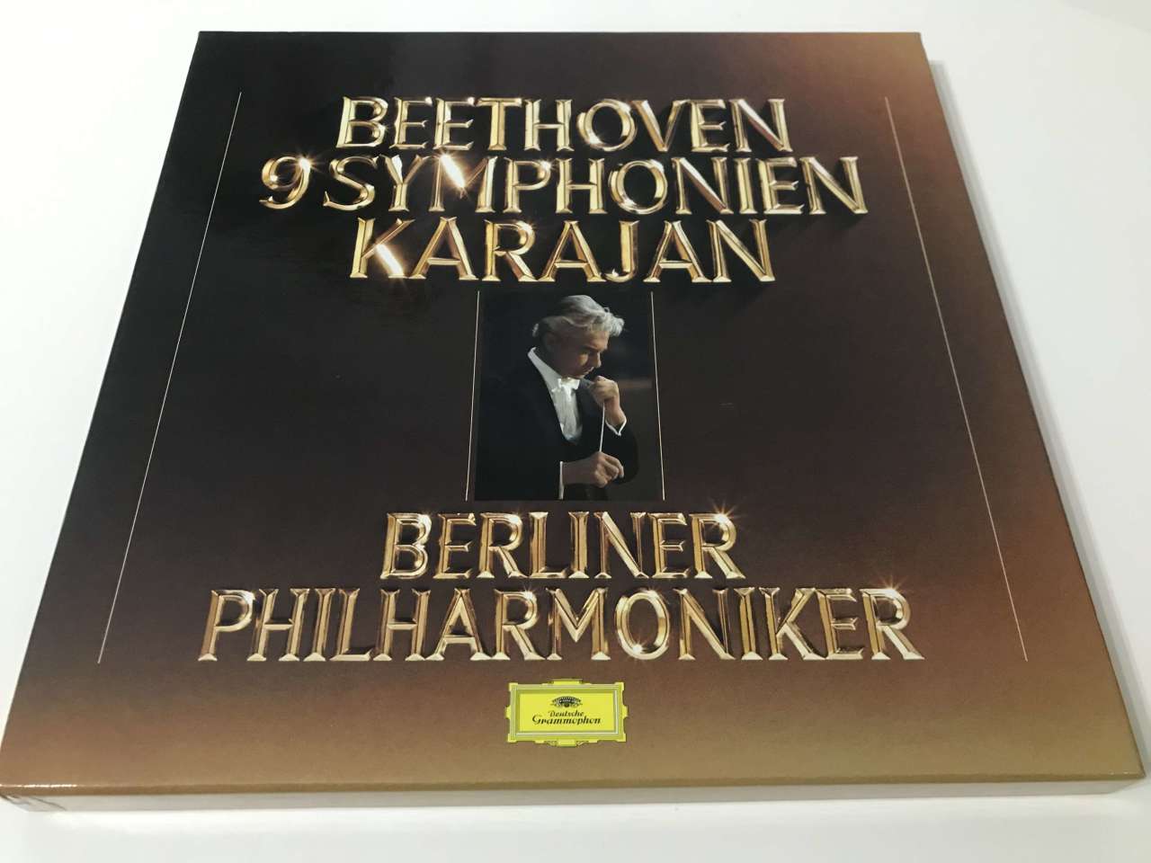 Beethoven / Karajan, Berliner Philharmoniker – 9 Symphonien (8 LP Kutulu Set)