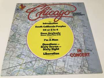 Chicago ‎– Live In Concert