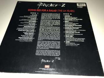 Fischer-Z ‎– Going Red For A Salad (The UA Years)