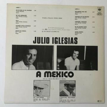 Julio Iglesias – A Mexico