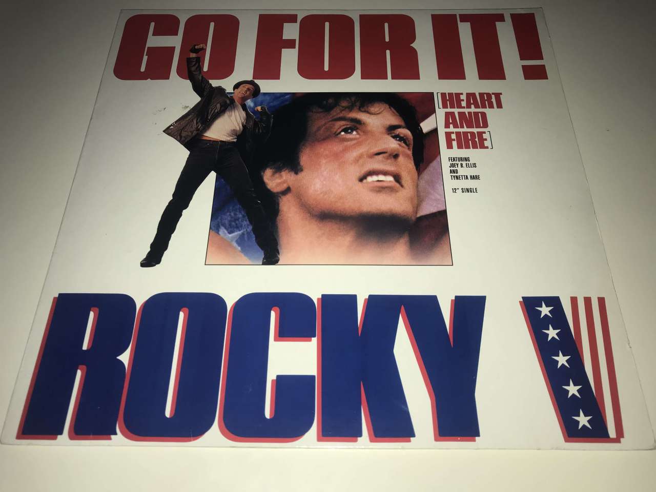 Rocky V - Joey B. Ellis And Tynetta Hare ‎– Go For It! (Heart And Fire)