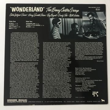 The Benny Carter Group – Wonderland