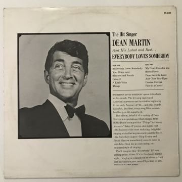 Dean Martin – Everybody Loves Somebody