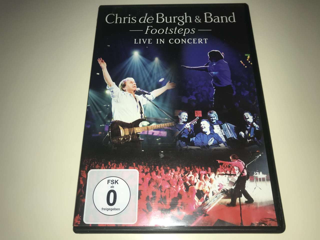 Chris de Burgh ‎– Footsteps - Live In Concert