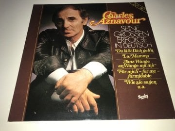 Charles Aznavour ‎– Seine Grossen Erfolge In Deutsch 2 LP