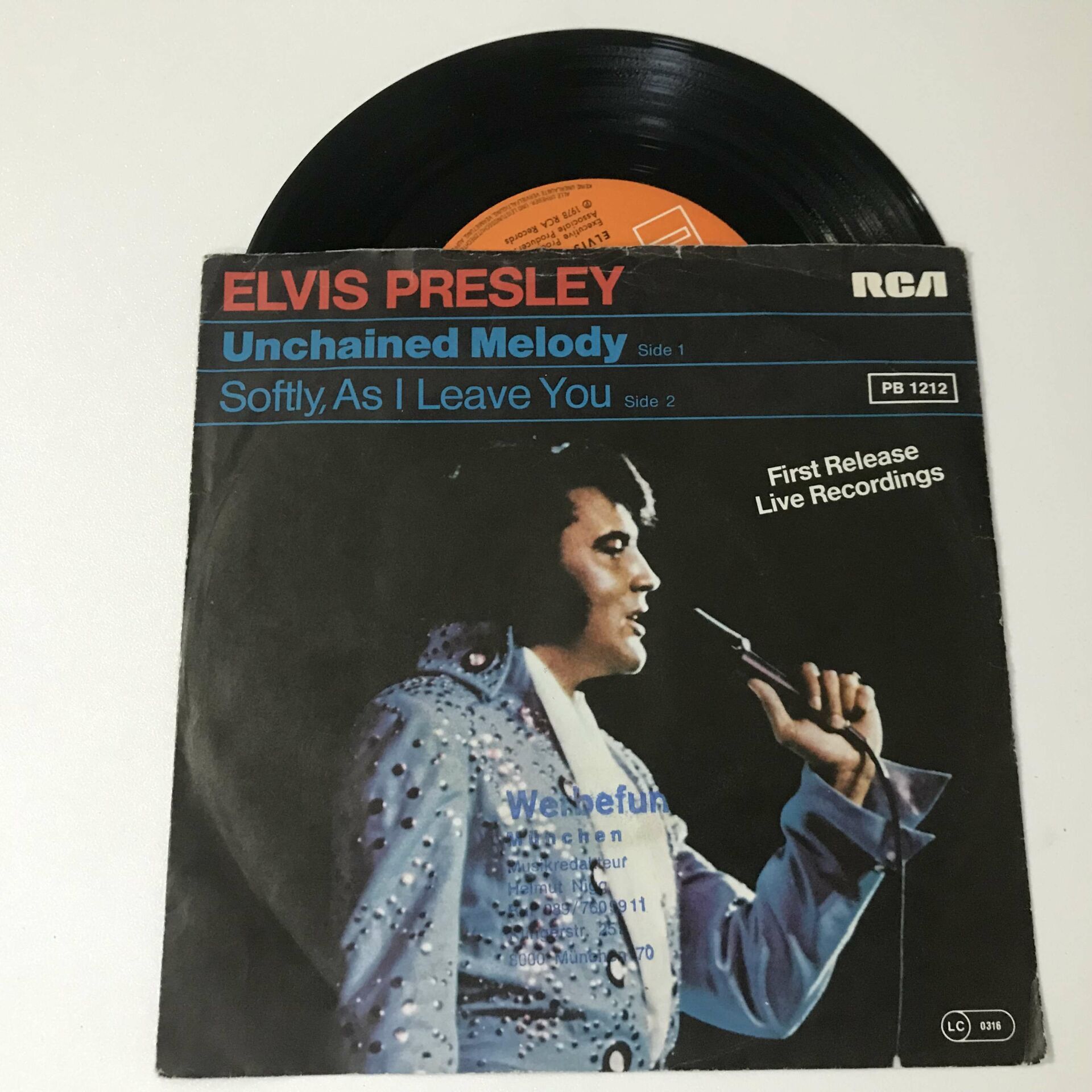 Elvis Presley – Unchained Melody