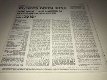 Rodgers & Hammerstein In Association With Joseph Fields ‎– Flower Drum Song