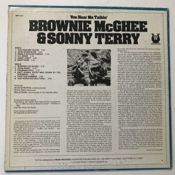 Brownie Mcghee & Sonny Terry – You Hear Me Talkin'