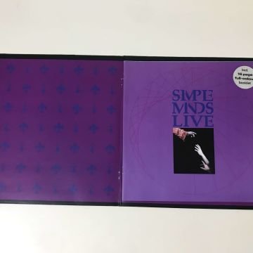 Simple Minds ‎– Live In The City Of Light 2 LP (Kitapçıklı)