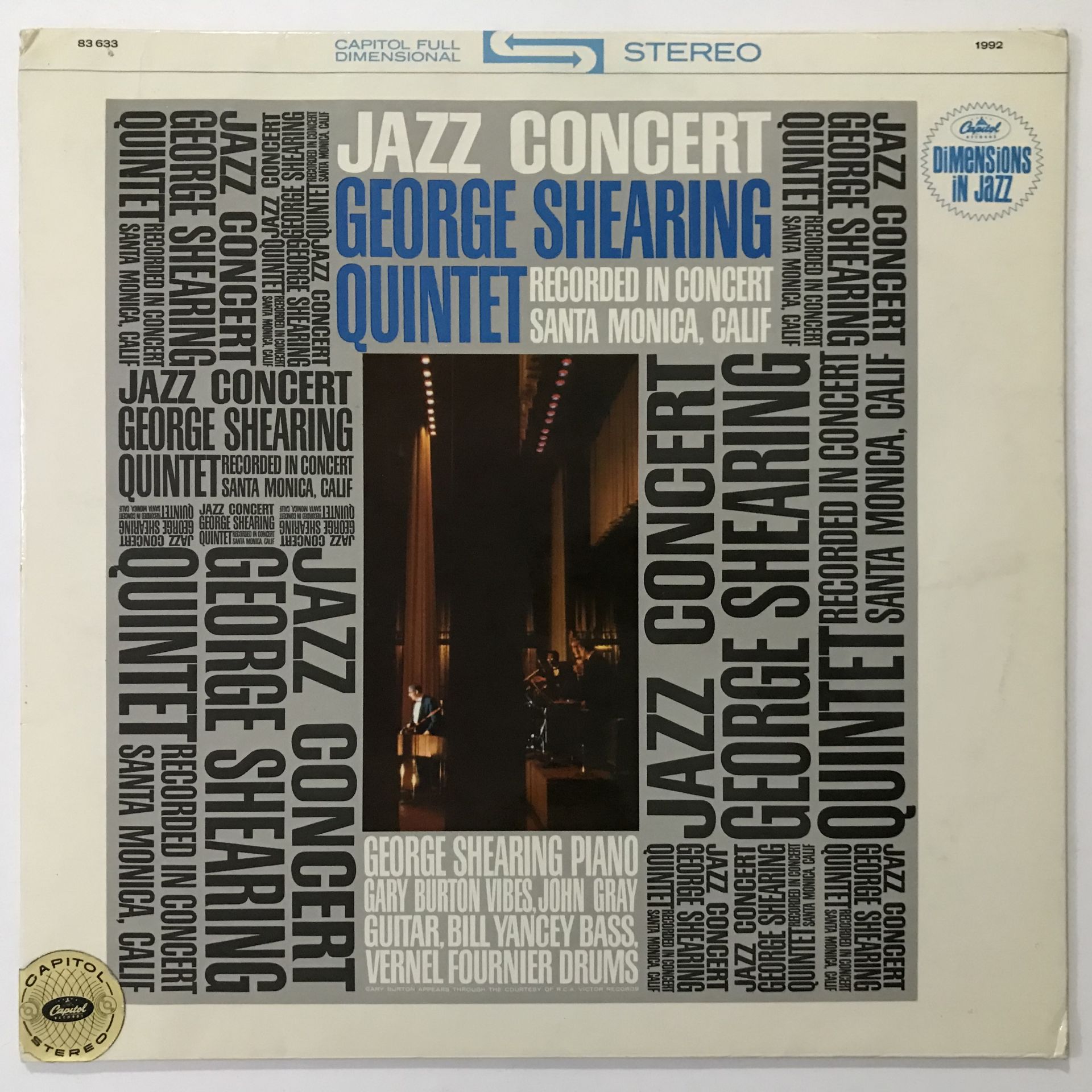 George Shearing Quintet – Jazz Concert