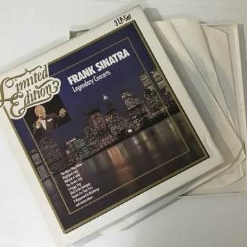 Frank Sinatra – Legendary Concerts (3 LP Kutulu Set)