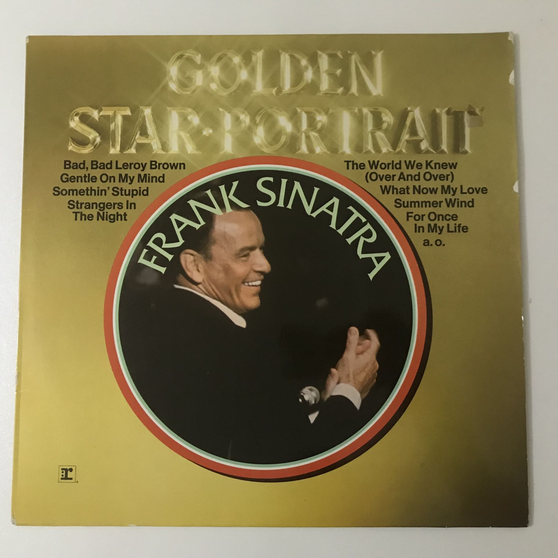 Frank Sinatra – Golden Star-Portrait