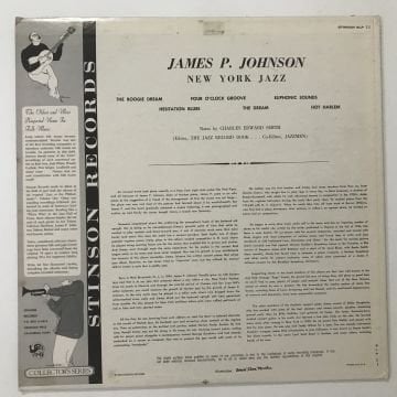 James P. Johnson – New York Jazz (Kırmızı Renkli Plak)