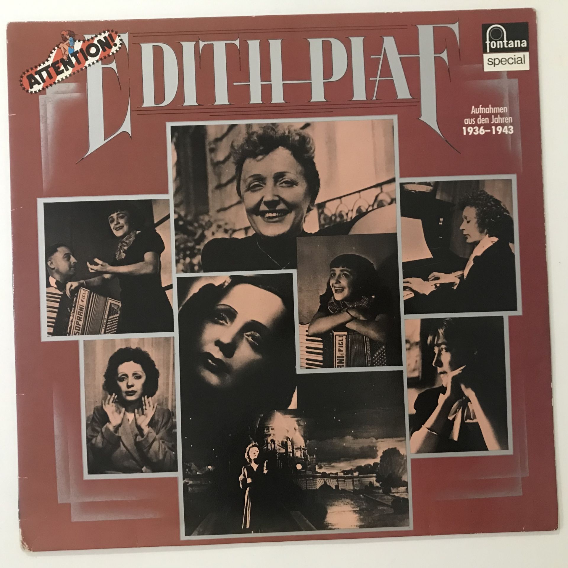 Edith Piaf – Attention! Edith Piaf!