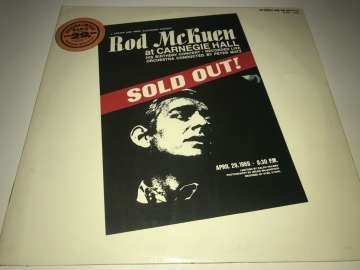 Rod McKuen ‎– At Carnegie Hall 2 LP