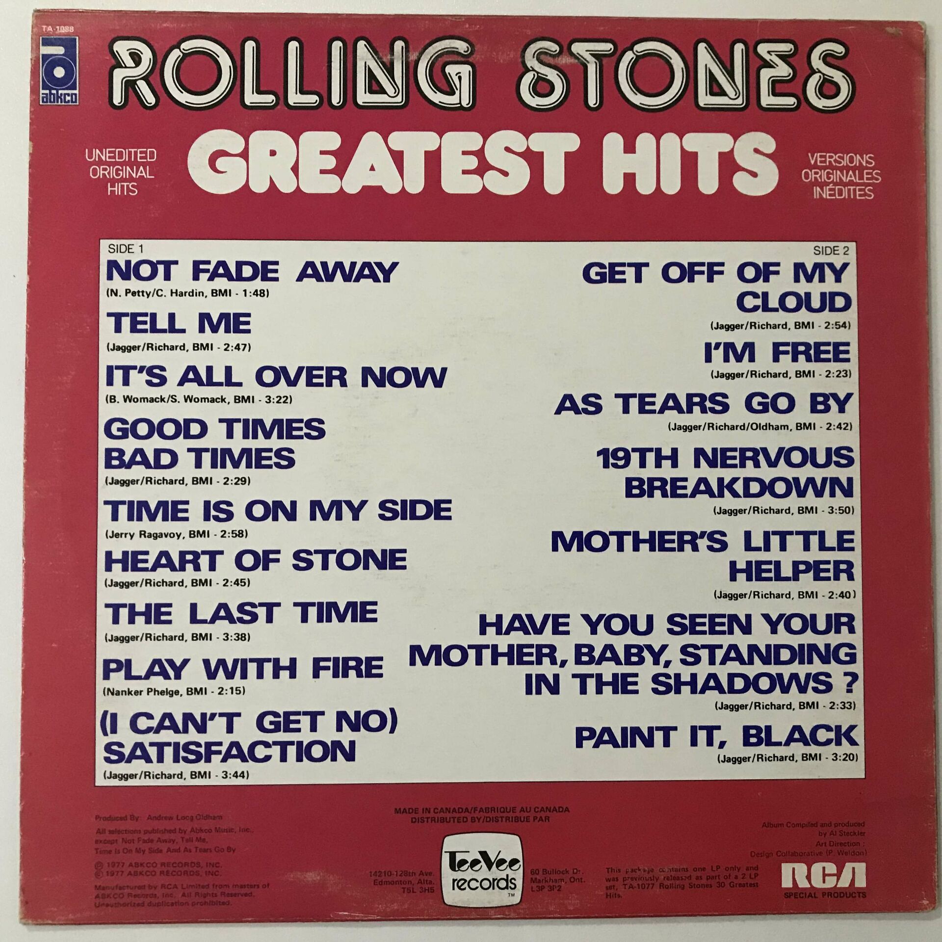 Rolling Stones Greatest Hits Vol 1 Plak CD DVD Sat n Al Rolling stones greatest hits vol 1 plak cd dvd sat n al