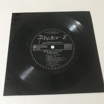 Fischer-Z – Red Skies Over Paradise (Flexi-disc)