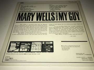 Mary Wells ‎– Mary Wells Sings My Guy