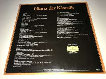 Glanz der Klassik. Eine Star-Gala 3 LP