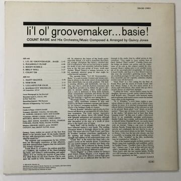 Count Basie And His Orchestra– L'il Ol' Groovemaker... Basie!