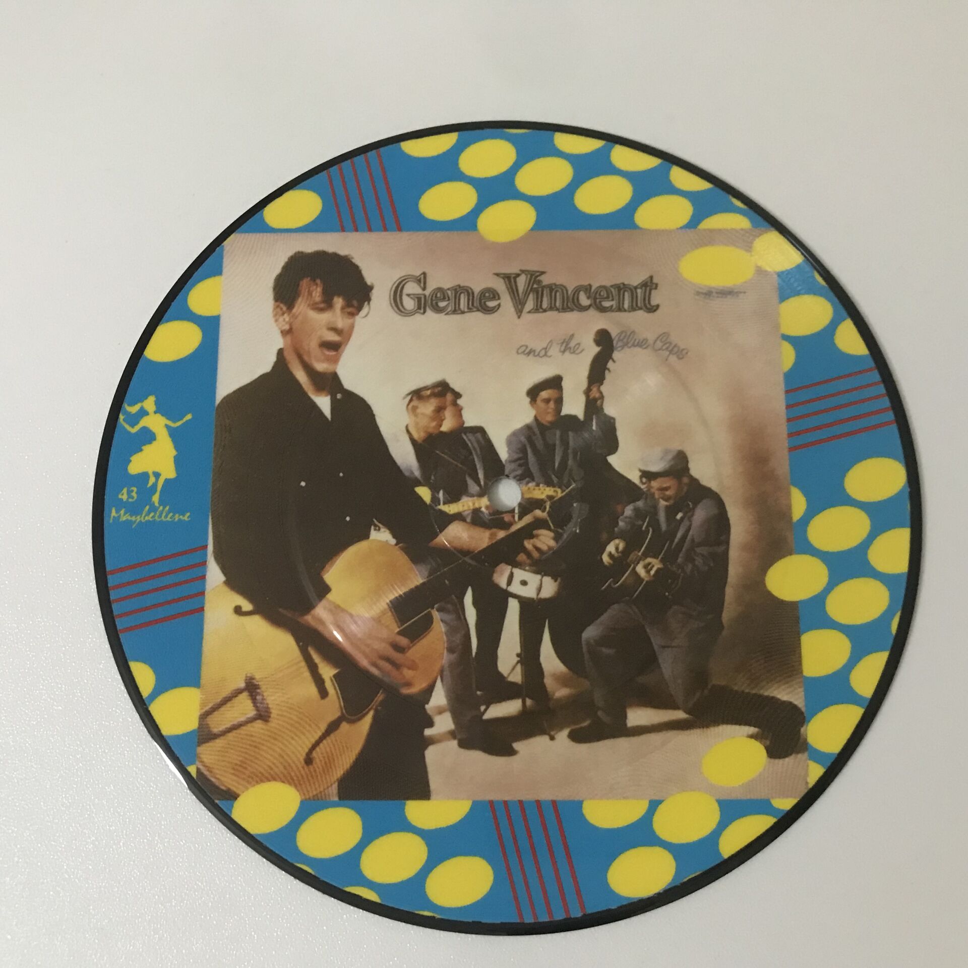 Gene Vincent And The Blue Caps – Be Bop A Lula / Bluejean Bop (Resimli Plak)