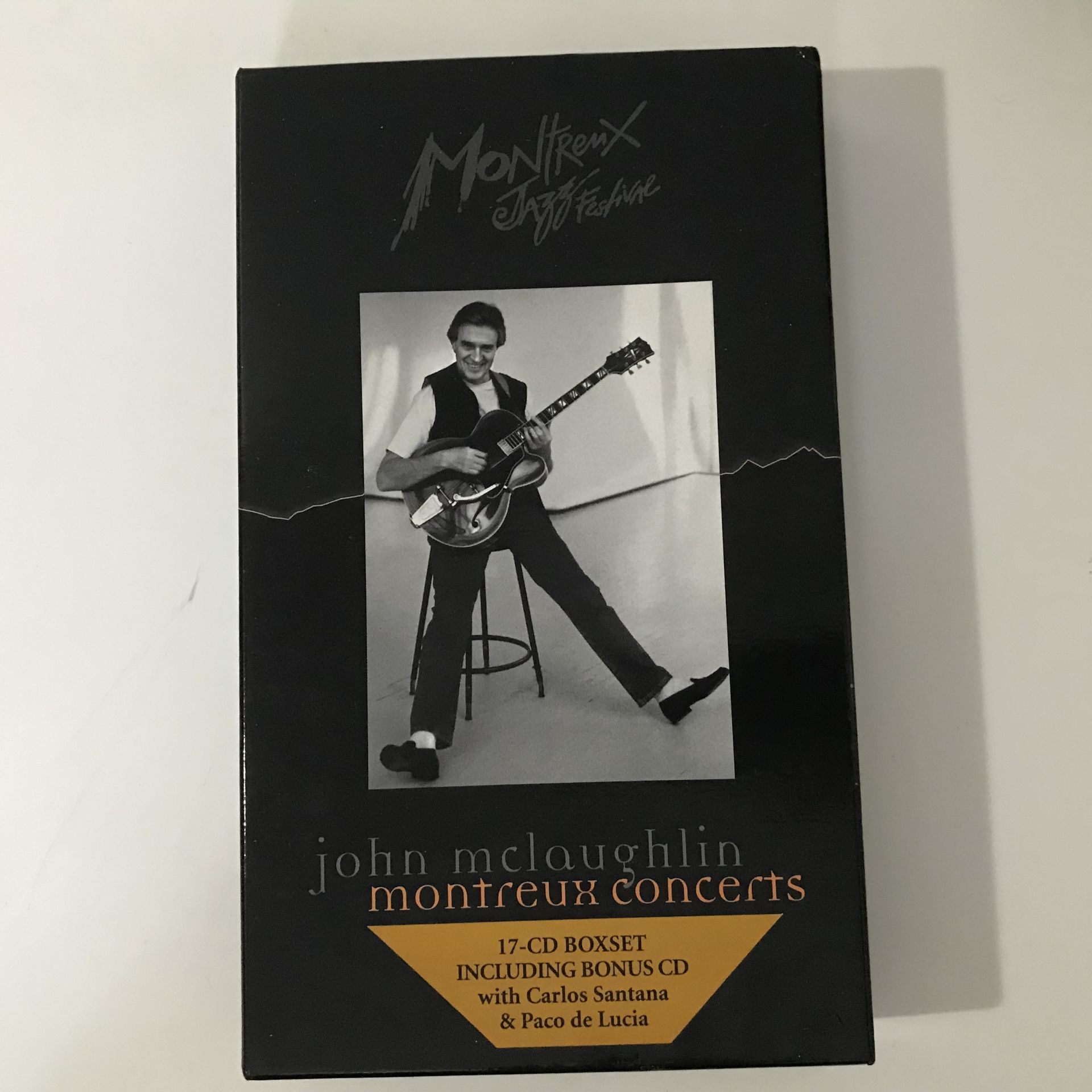 John McLaughlin ‎– John McLaughlin Montreux Concerts ( 17 CD Kutulu Set )