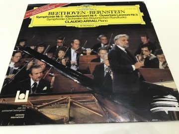 Beethove, Bernstein - Symphonie Nr. 5 · Klavierkonzert Nr. 4 2 LP