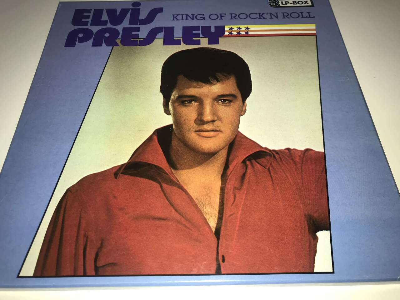 Elvis Presley ‎– King Of Rock 'N' Roll (3 LP Kutulu Set)