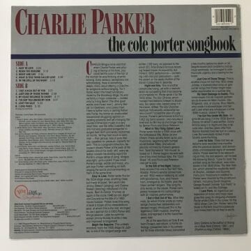 Charlie Parker ‎– The Cole Porter Songbook