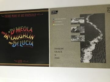 John McLaughlin / Al Di Meola / Paco De Lucía – Friday Night In San Francisco - Passion Grace & Fire 2 LP