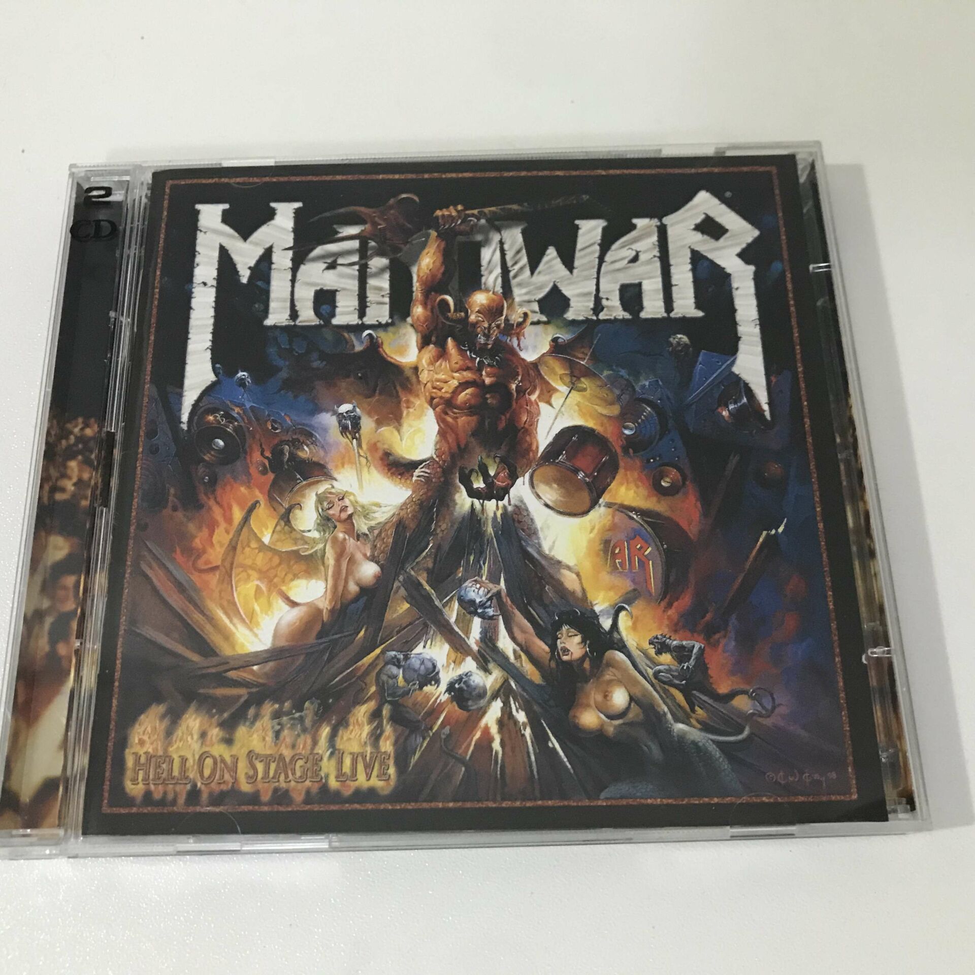 Manowar – Hell On Stage Live 2 CD