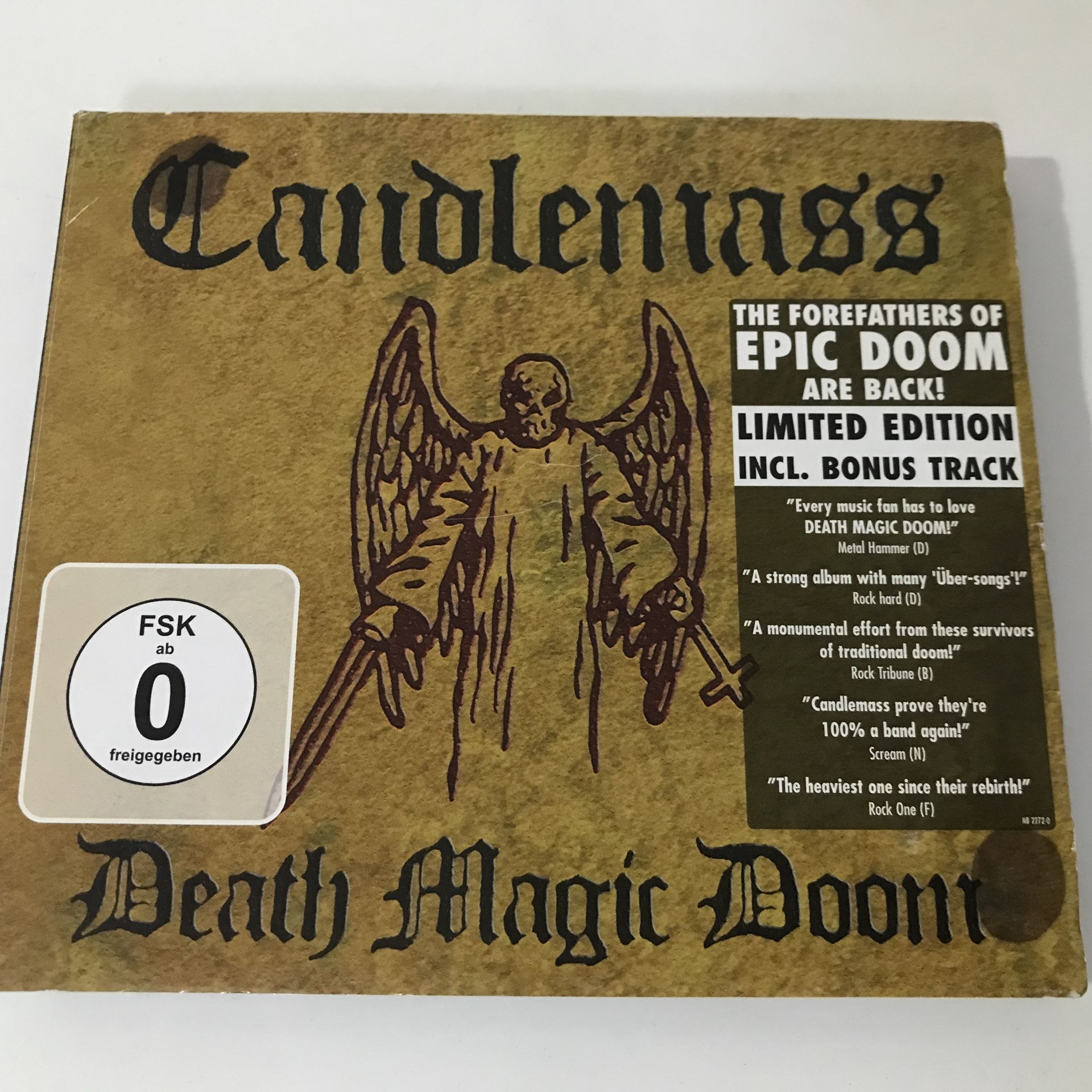 Candlemass – Death Magic Doom CD + DVD