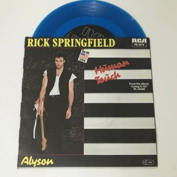 Rick Springfield – Human Touch (Mavi Renkli Plak)