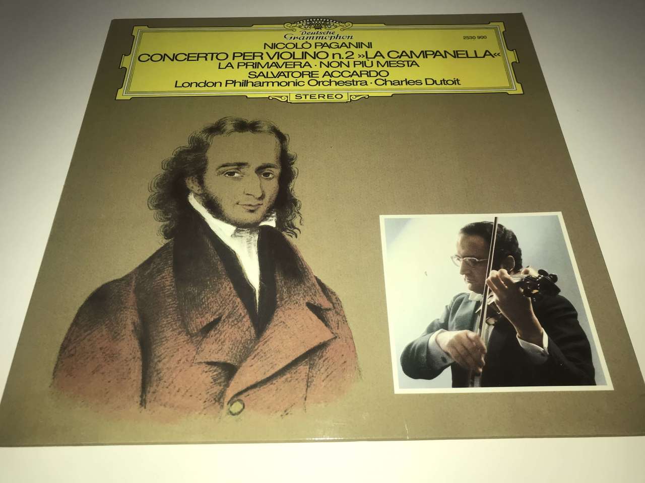 Niccolò Paganini - Salvatore Accardo - London Philharmonic Orchestra* · Charles Dutoit ‎– Concerto Per Violino N. 2 »La Campanella« · La Primavera · Non Più Mesta