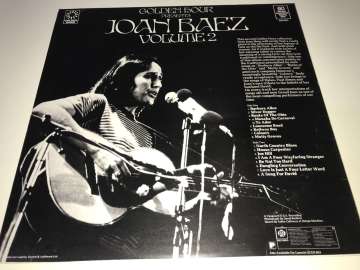 Joan Baez ‎– Golden Hour Presents Joan Baez Volume 2