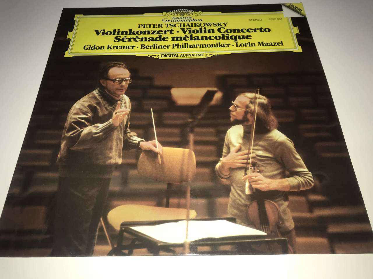 Peter Tschaikowsky, Gidon Kremer, Berliner Philharmoniker, Lorin Maazel – Violinkonzert, Sérénade Mélancolique