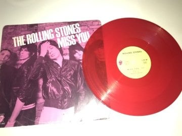 The Rolling Stones ‎– Miss You (Kırmızı Renkli Plak)