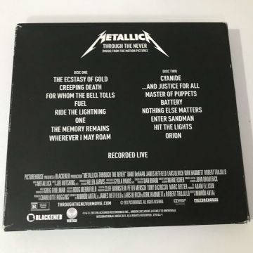 Metallica – Through The Never (Music From The Motion Picture) 2 CD