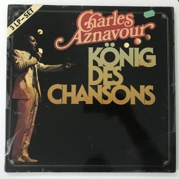 Charles Aznavour ‎– König Des Chansons 3 LP