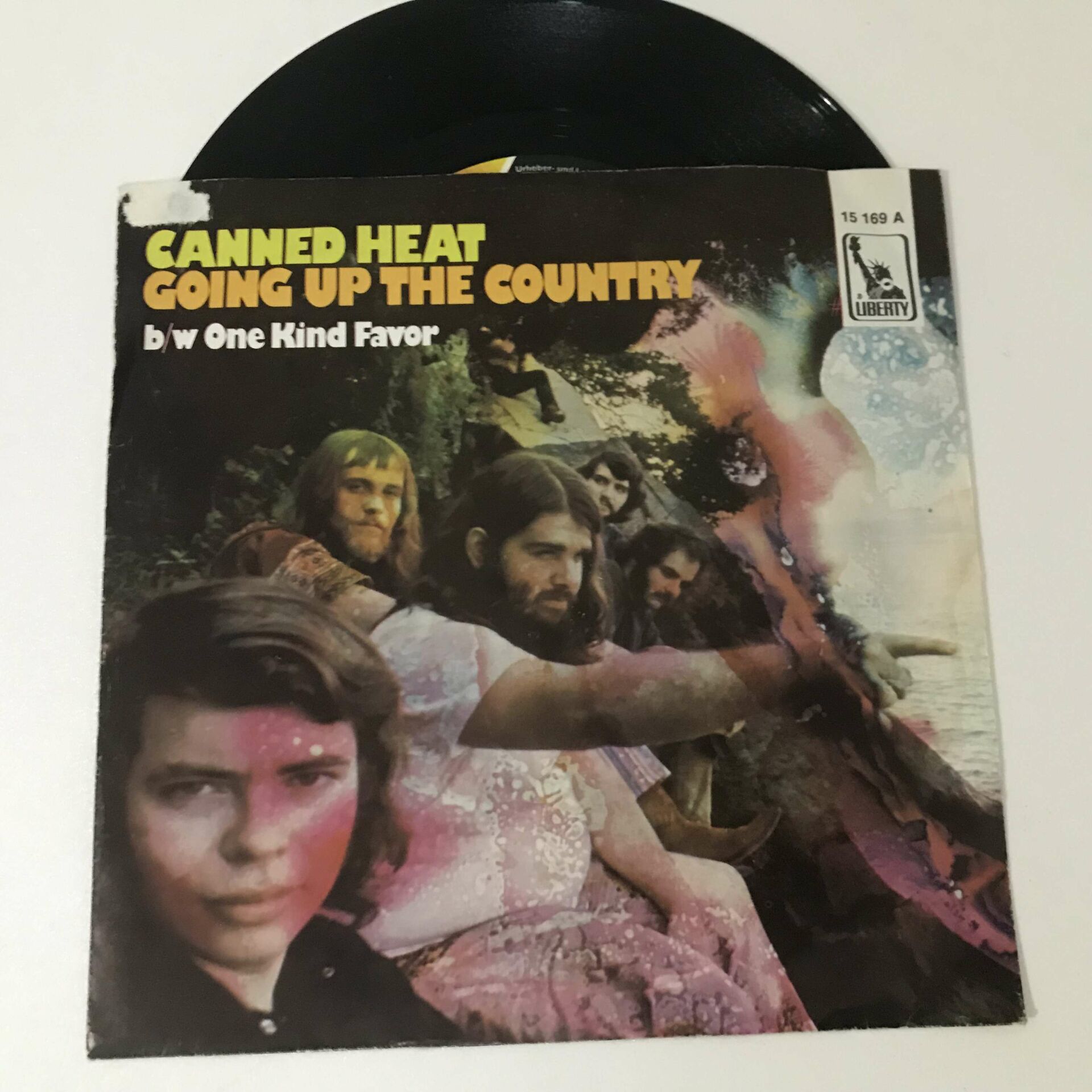 Canned Heat – Going Up The Country b/w One Kind Favor
