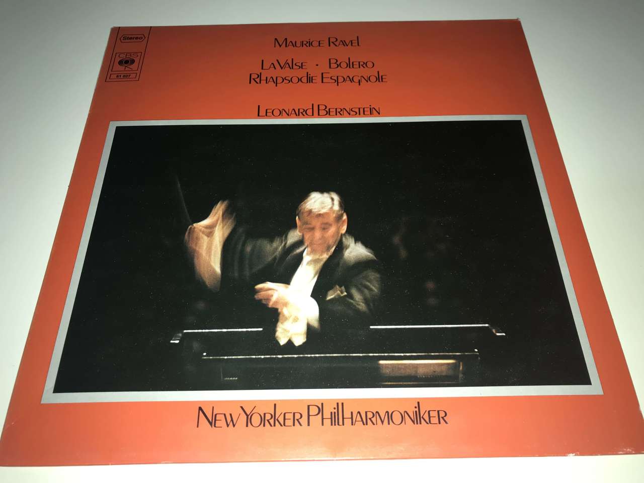 Maurice Ravel, Leonard Bernstein, New Yorker Philharmoniker ‎– La Valse - Bolero - Rhapsodie Espagnole