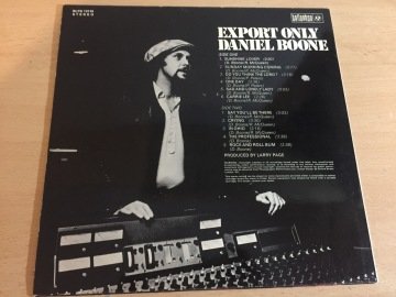 Daniel Boone ‎– Export Only