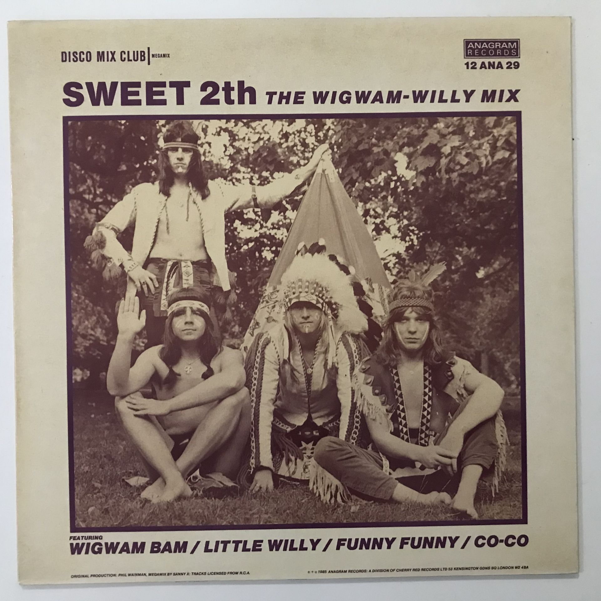 The Sweet – Sweet 2th - The Wigwam-Willy Mix