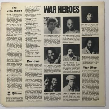 War Featuring Eric Burdon ‎– Love Is All Around