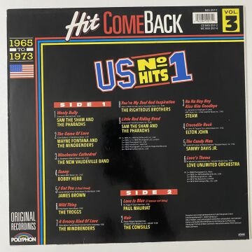 Hit Come Back No. 1 In USA • Vol. 3 1965 To 1973