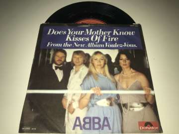 ABBA ‎– Does Your Mother Know / Kisses Of Fire